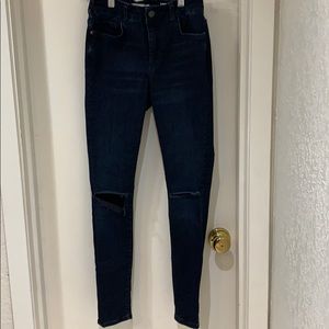 Pilcro high-waisted skinny legging jeans